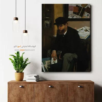 تابلو بوم نقاشی طبیعت تابستانی