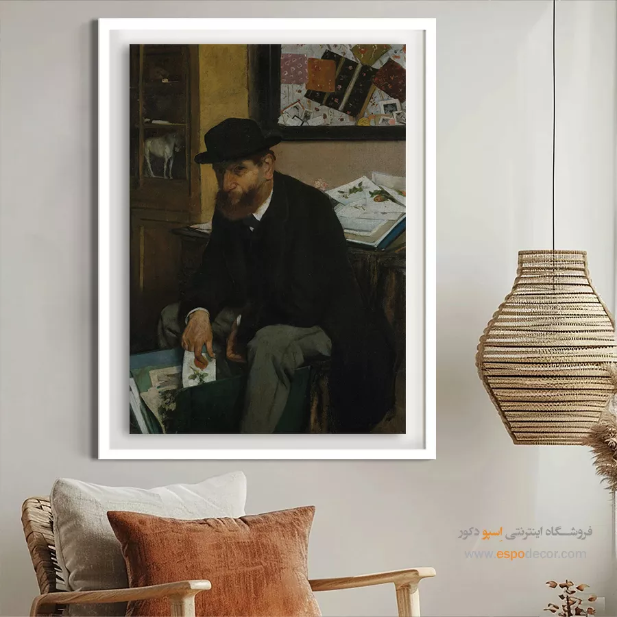 تابلو بوم نقاشی طبیعت تابستانی - تابلو نقاشی های معروف - اسپو دکور