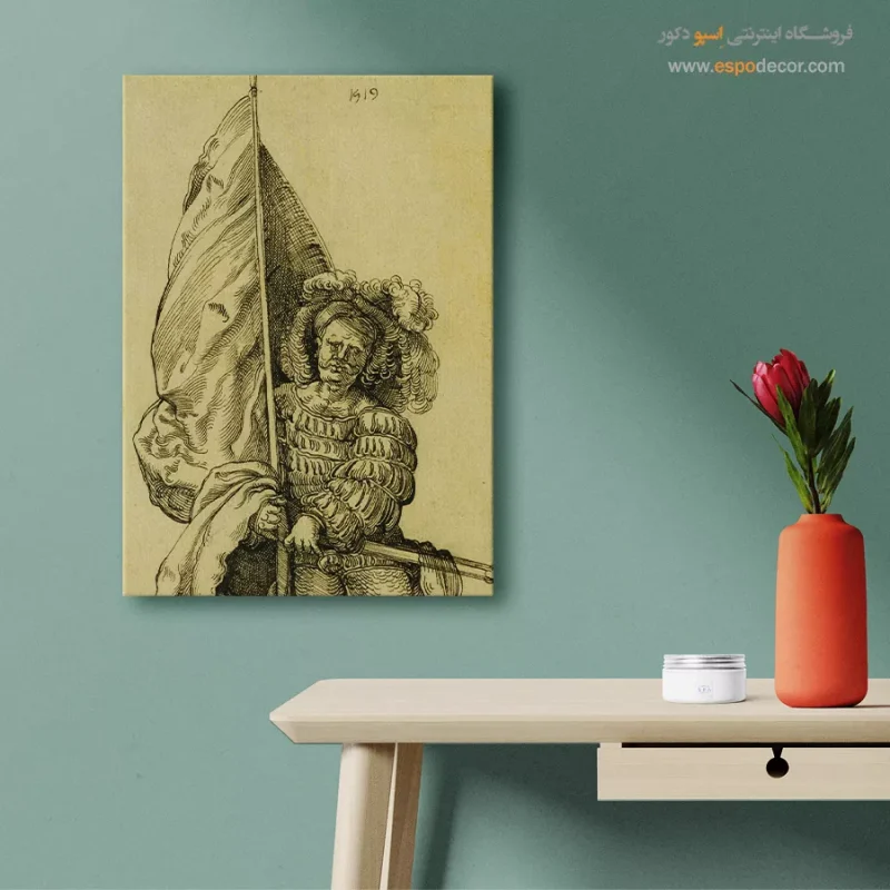 تابلو بوم نقاشی غروب آفتاب