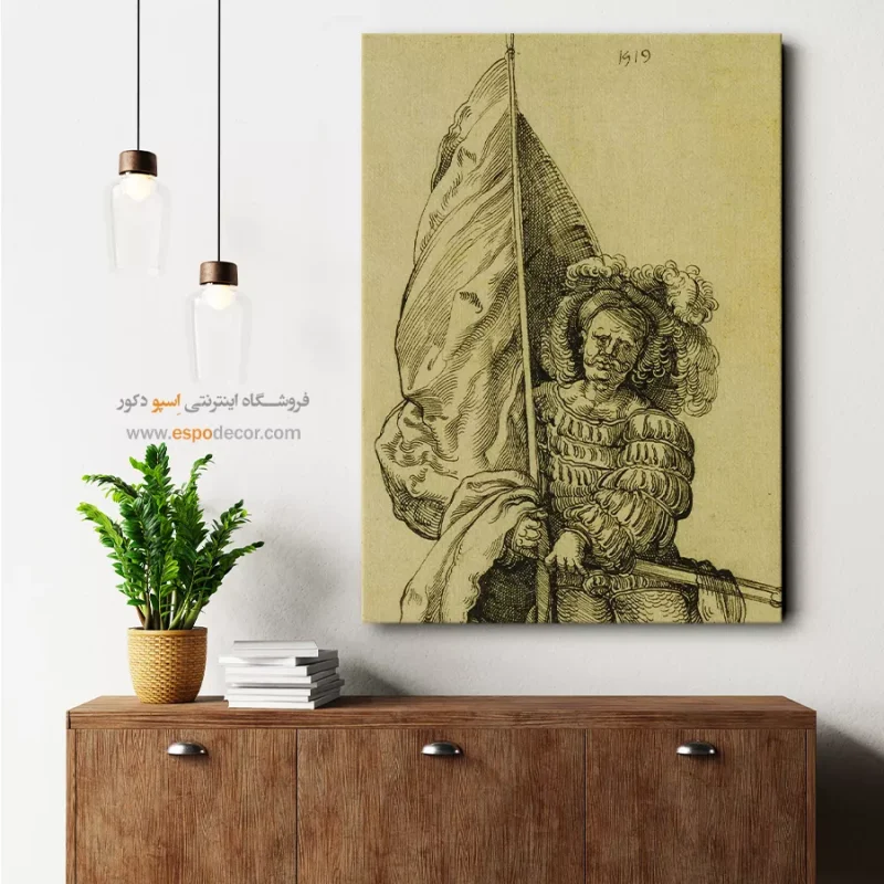 تابلو بوم نقاشی غروب آفتاب