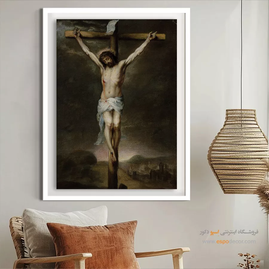 تابلو بوم نقاشی کوهستان - تابلو نقاشی های معروف - اسپو دکور