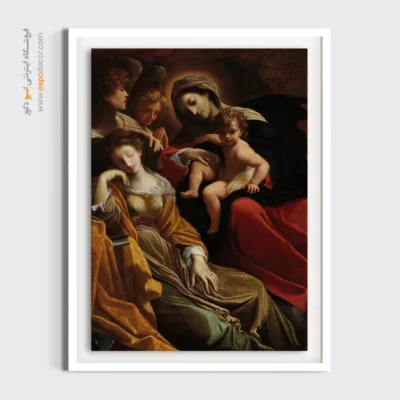 تابلو بوم نقاشی طبیعت جنگلی - تابلو نقاشی های معروف - اسپو دکور