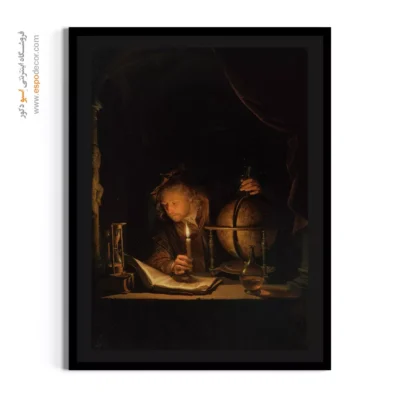 تابلو بوم نقاشی دریاچه - تابلو نقاشی های معروف - اسپو دکور