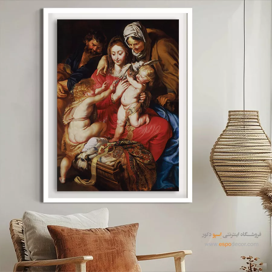 تابلو بوم نقاشی جنگل - تابلو نقاشی های معروف - اسپو دکور