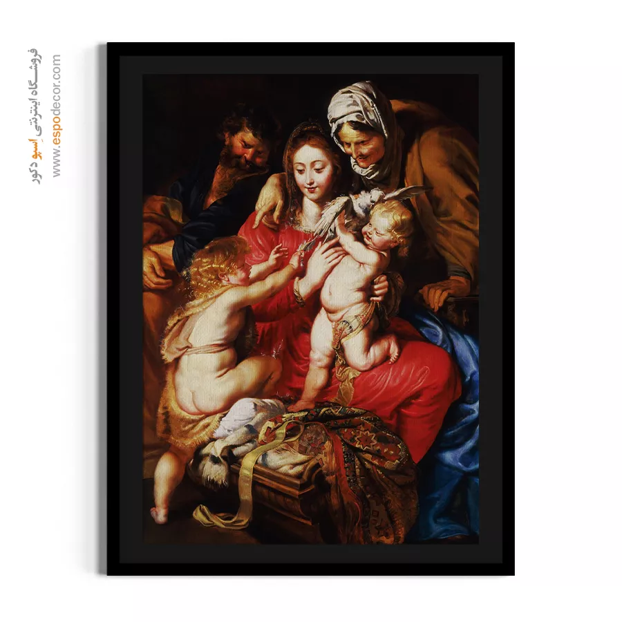 تابلو بوم نقاشی جنگل - تابلو نقاشی های معروف - اسپو دکور