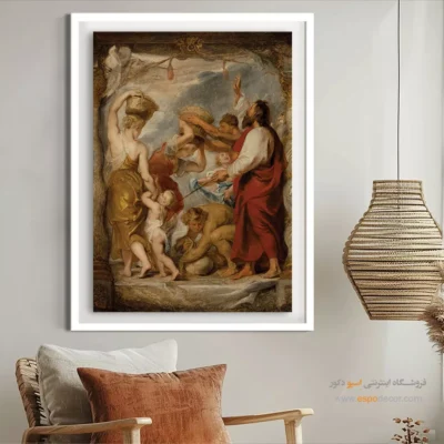 تابلو بوم نقاشی قهوهخانه - تابلو نقاشی های معروف - اسپو دکور