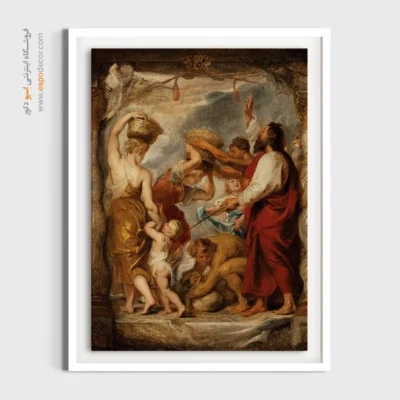 تابلو بوم نقاشی قهوه‌خانه - تابلو نقاشی های معروف - اسپو دکور