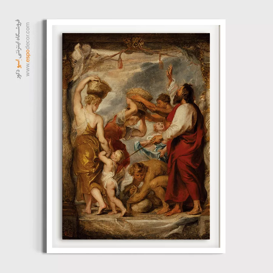 تابلو بوم نقاشی قهوهخانه - تابلو نقاشی های معروف - اسپو دکور