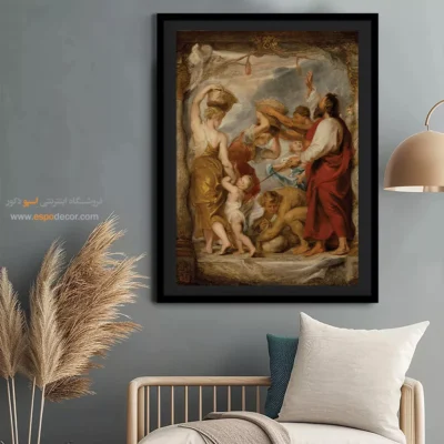 تابلو بوم نقاشی قهوهخانه - تابلو نقاشی های معروف - اسپو دکور