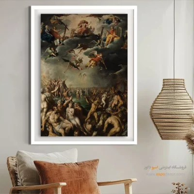 تابلو بوم نقاشی طبیعت نیمه‌شب - تابلو نقاشی های معروف - اسپو دکور