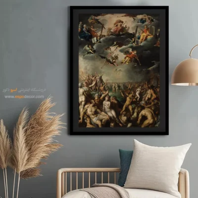 تابلو بوم نقاشی طبیعت نیمه‌شب - تابلو نقاشی های معروف - اسپو دکور