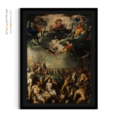 تابلو بوم نقاشی طبیعت نیمه‌شب - تابلو نقاشی های معروف - اسپو دکور