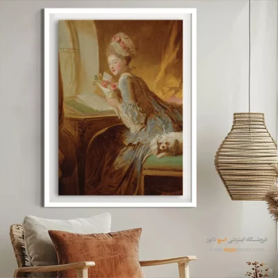 تابلو بوم نقاشی داوینچی - تابلو نقاشی های معروف - اسپو دکور