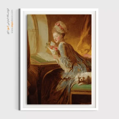 تابلو بوم نقاشی داوینچی - تابلو نقاشی های معروف - اسپو دکور