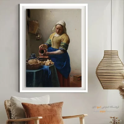 تابلو بوم نقاشی جکسون پولاک - تابلو نقاشی های معروف - اسپو دکور