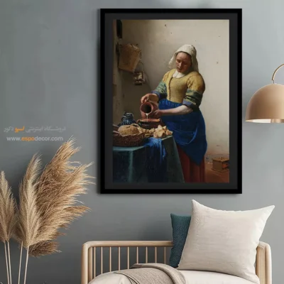 تابلو بوم نقاشی جکسون پولاک - تابلو نقاشی های معروف - اسپو دکور