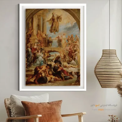 تابلو بوم نقاشی پل سزان - تابلو نقاشی های معروف - اسپو دکور