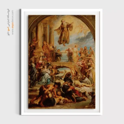 تابلو بوم نقاشی پل سزان - تابلو نقاشی های معروف - اسپو دکور