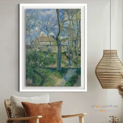 خرید تابلو بوم نقاشی ویلسون - تابلو نقاشی های معروف - اسپو دکور