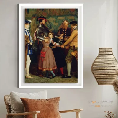 خرید تابلو بوم نقاشی جیووانی بلینی - تابلو نقاشی های معروف - اسپو دکور