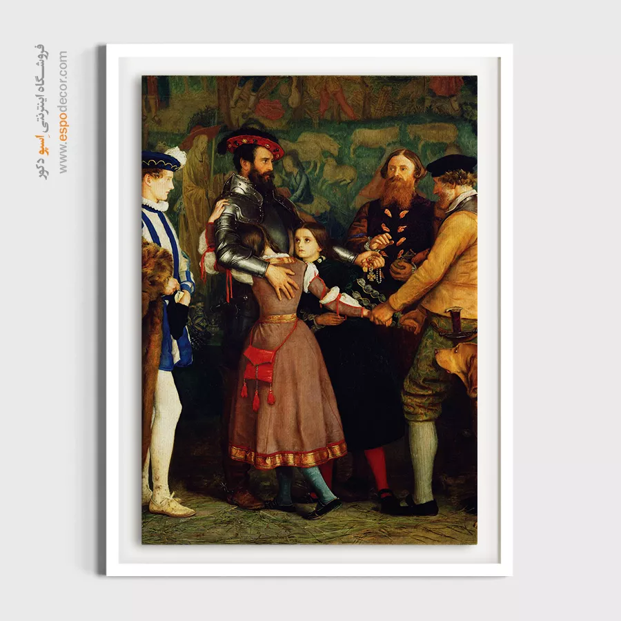 خرید تابلو بوم نقاشی جیووانی بلینی - تابلو نقاشی های معروف - اسپو دکور