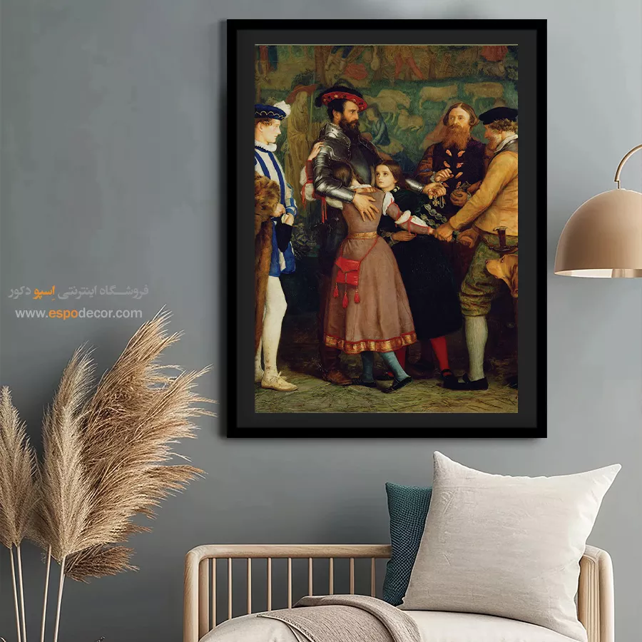 خرید تابلو بوم نقاشی جیووانی بلینی - تابلو نقاشی های معروف - اسپو دکور