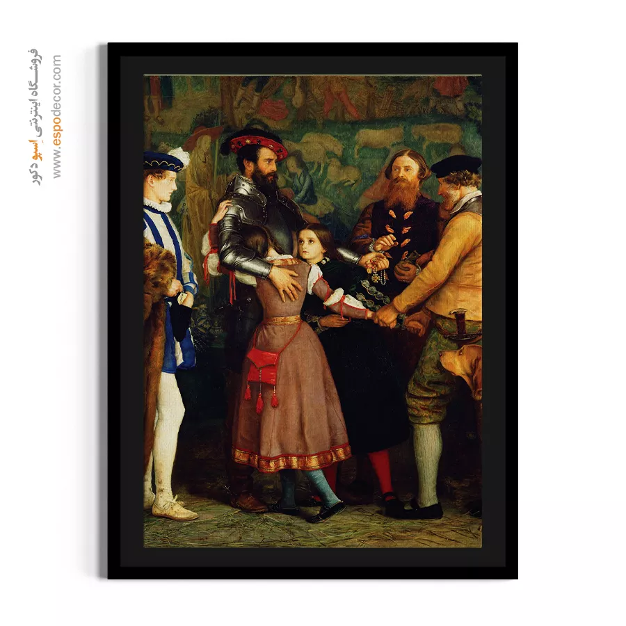 خرید تابلو بوم نقاشی جیووانی بلینی - تابلو نقاشی های معروف - اسپو دکور