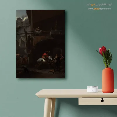 خرید تابلو بوم نقاشی یوستوس