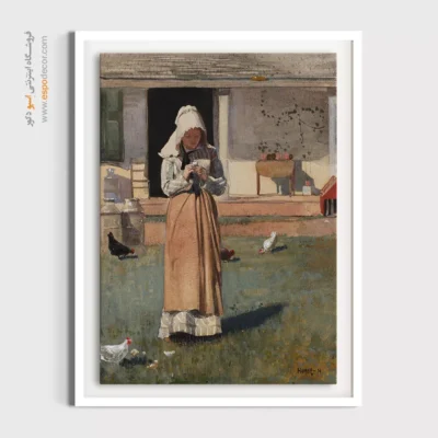 خرید تابلو بوم نقاشی طبیعت و آسمان - تابلو نقاشی های معروف - اسپو دکور