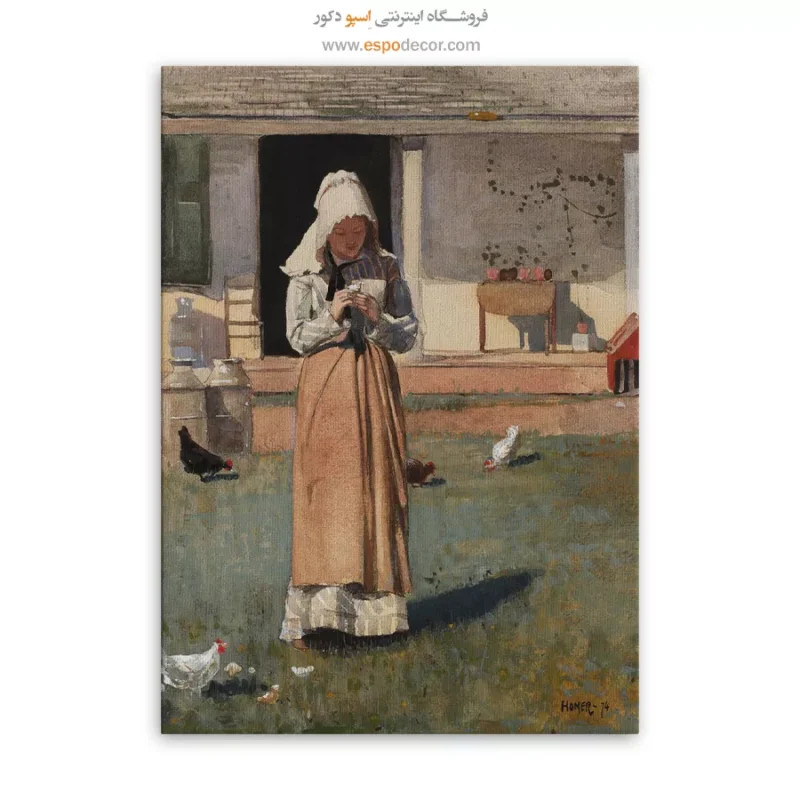 خرید تابلو بوم نقاشی طبیعت و آسمان