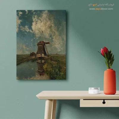خرید تابلو بوم نقاشی ابرها