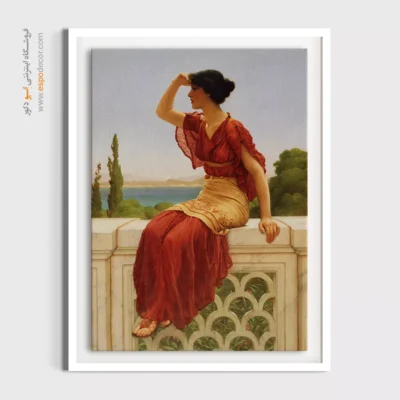 خرید تابلو بوم نقاشی هنر بیابان - تابلو نقاشی های معروف - اسپو دکور