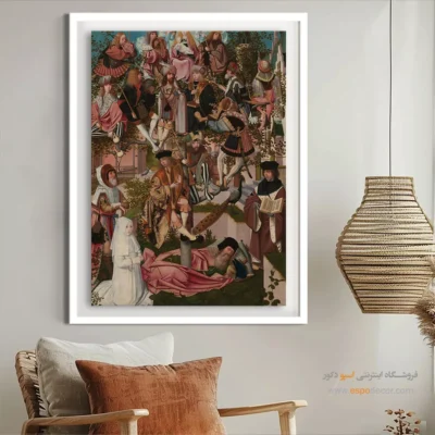 خرید تابلو بوم نقاشی طبیعت آرامش‌بخش - تابلو نقاشی های معروف - اسپو دکور