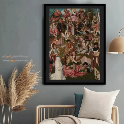 خرید تابلو بوم نقاشی طبیعت آرامش‌بخش - تابلو نقاشی های معروف - اسپو دکور