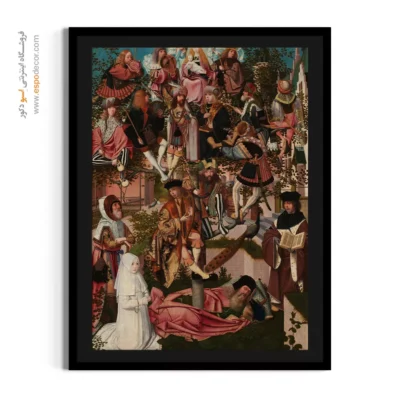 خرید تابلو بوم نقاشی طبیعت آرامش‌بخش - تابلو نقاشی های معروف - اسپو دکور