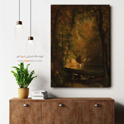 تابلو نقاشی های معروف - خرید تابلو بوم نقاشی خیالپردازی - اسپو دکور