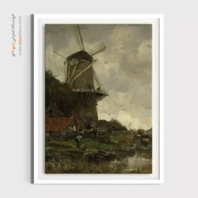 خرید تابلو بوم نقاشی طبیعت آب - تابلو نقاشی های معروف - اسپو دکور