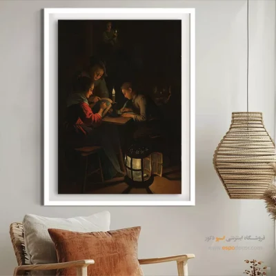 خرید تابلو بوم نقاشی کلیسای سنت پائول - تابلو نقاشی های معروف - اسپو دکور