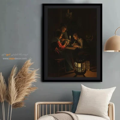 خرید تابلو بوم نقاشی کلیسای سنت پائول - تابلو نقاشی های معروف - اسپو دکور