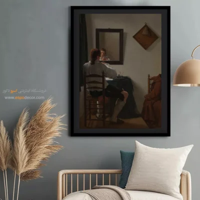 خرید تابلو بوم نقاشی طبیعت شناور - تابلو نقاشی های معروف - اسپو دکور