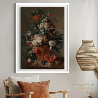 خرید تابلو بوم نقاشی ماه و دریا - تابلو نقاشی های معروف - اسپو دکور