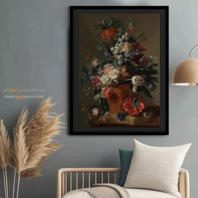 خرید تابلو بوم نقاشی ماه و دریا - تابلو نقاشی های معروف - اسپو دکور