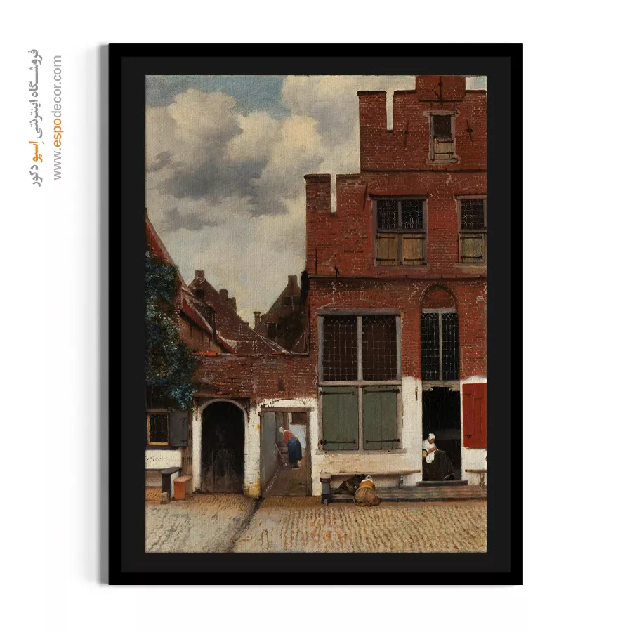 خرید تابلو بوم نقاشی سبک آرت نوو - تابلو نقاشی های معروف - اسپو دکور