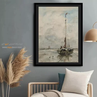 خرید تابلو بوم نقاشی طبیعت قرن نوزده - تابلو نقاشی های معروف - اسپو دکور