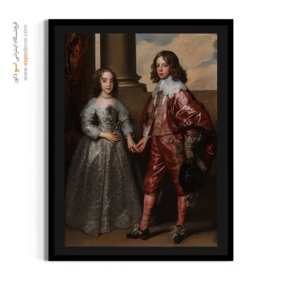 خرید تابلو بوم نقاشی غروب روی بوم - تابلو نقاشی های معروف - اسپو دکور