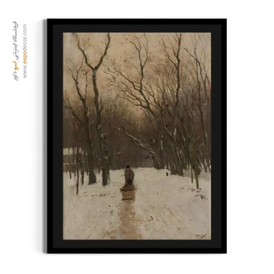 خرید تابلو بوم نقاشی شب و ستاره - تابلو نقاشی های معروف - اسپو دکور