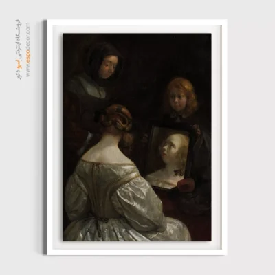 خرید تابلو بوم نقاشی طبیعت پاییزی - تابلو نقاشی های معروف - اسپو دکور