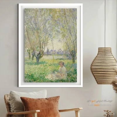 تابلو بوم نقاشی باغهای معروف - تابلو نقاشی های معروف - اسپو دکور