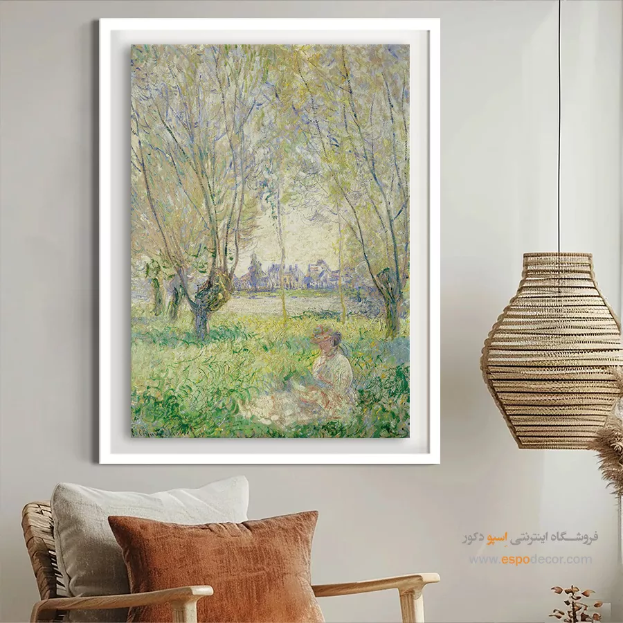تابلو بوم نقاشی باغهای معروف - تابلو نقاشی های معروف - اسپو دکور