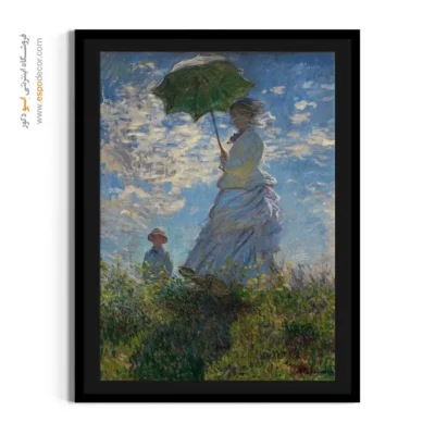 تابلو بوم نقاشی جنگل سبز - تابلو نقاشی های معروف - اسپو دکور